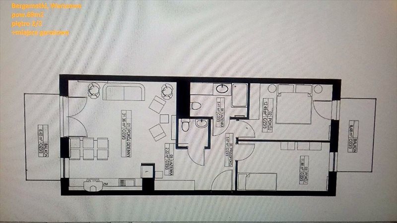 Apartment for Rental, Warszawa Mokotów, ul. Bergamotki 66261139